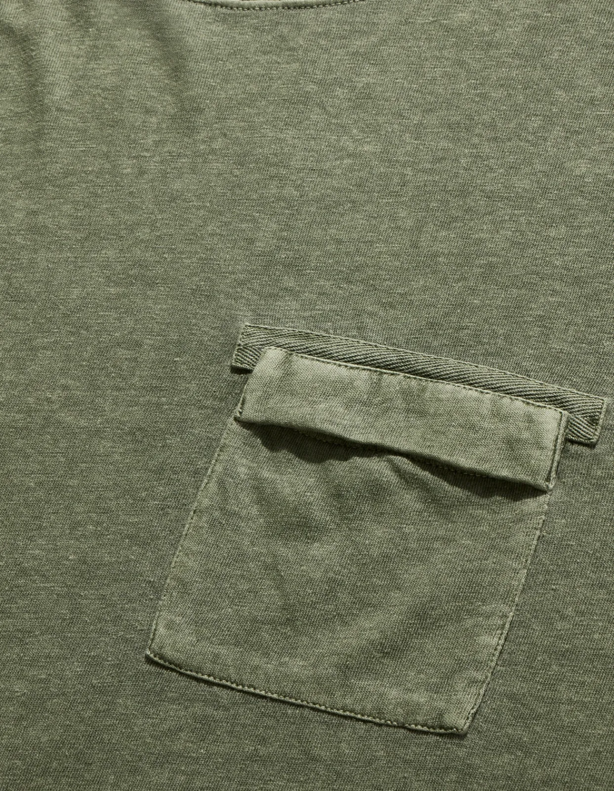 Men Maharishi 8010 Hemp Organic L/S Pocket T-Shirt