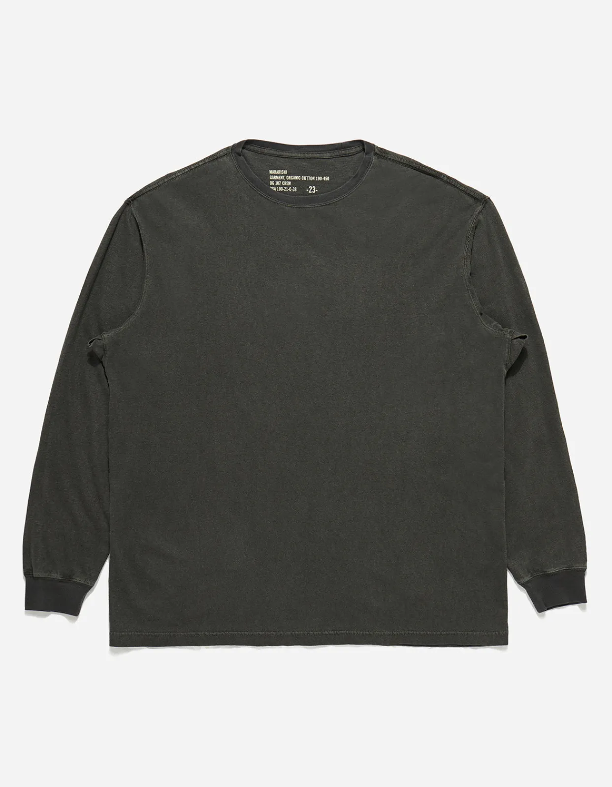 Men Maharishi 4030 Hemp Organic L/S T-Shirt
