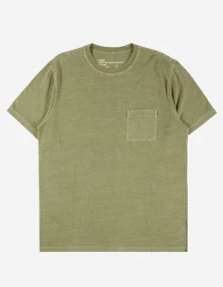 Men Maharishi 7021 Hemp Organic Pocket T-Shirt