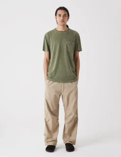 Men Maharishi 7021 Hemp Organic Pocket T-Shirt