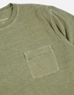 Men Maharishi 7021 Hemp Organic Pocket T-Shirt