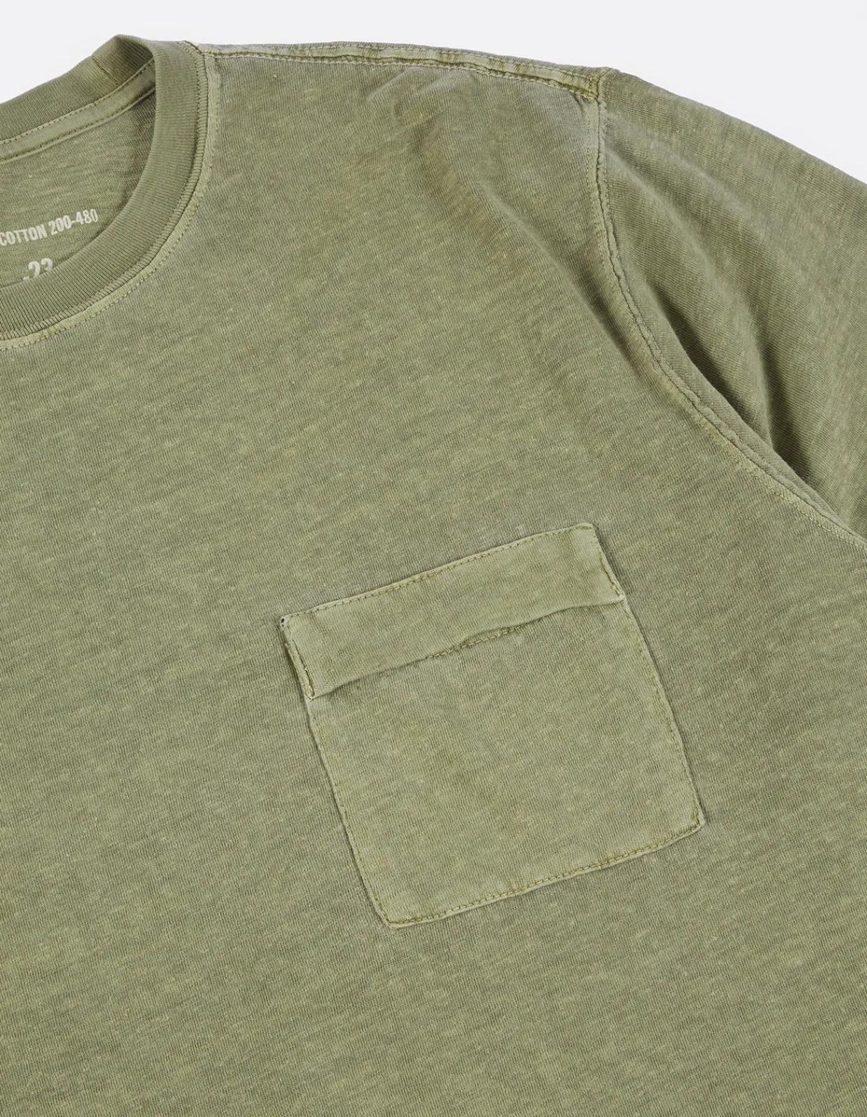 Men Maharishi 7021 Hemp Organic Pocket T-Shirt