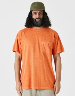 Men Maharishi 7021 Hemp Organic Pocket T-Shirt