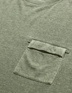 Men Maharishi 7021 Hemp Organic Pocket T-Shirt