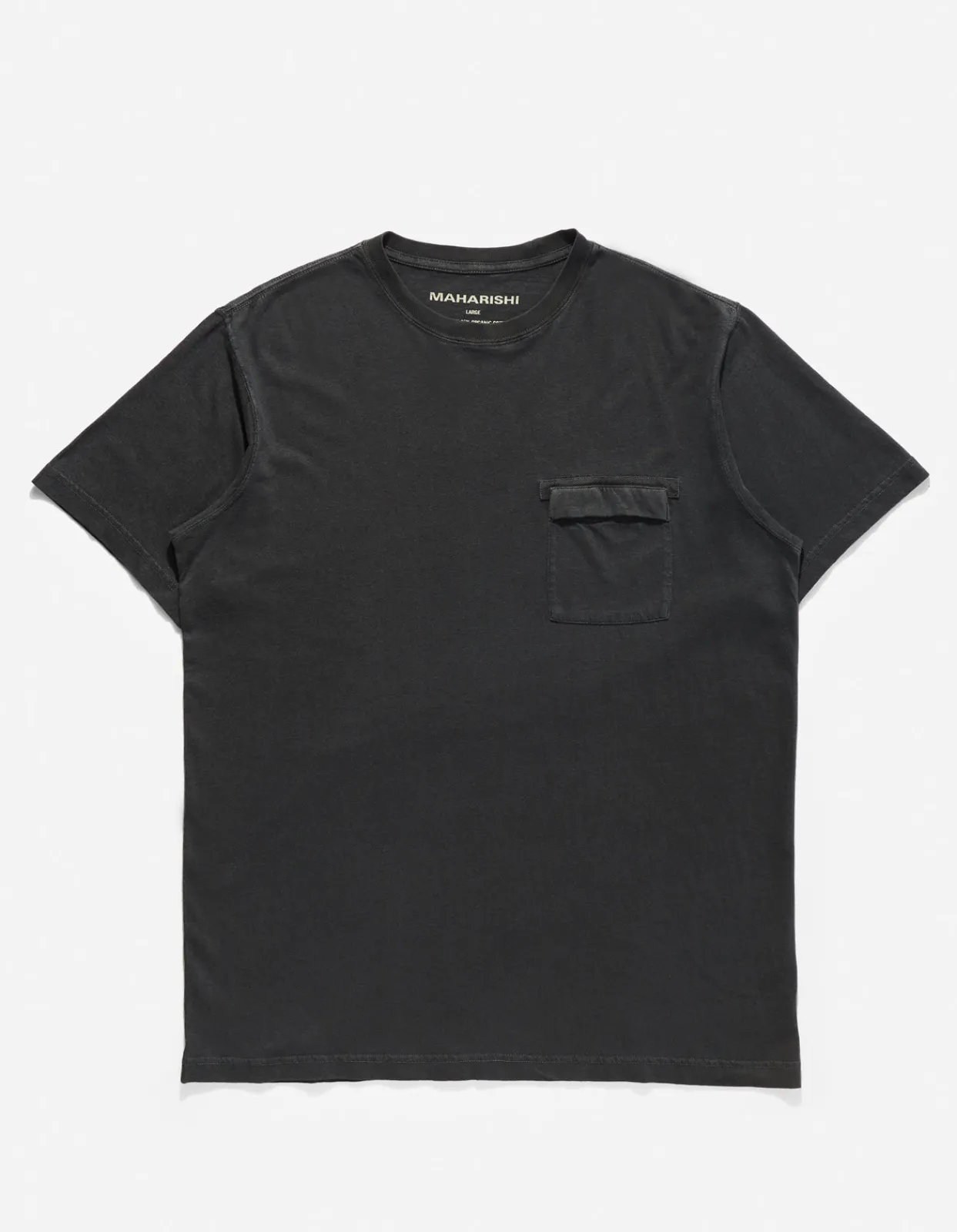 Men Maharishi 7021 Hemp Organic Pocket T-Shirt