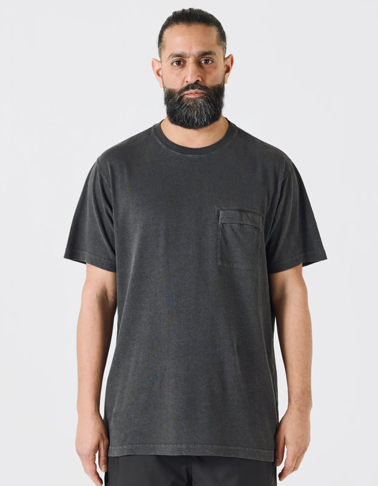 Men Maharishi 7021 Hemp Organic Pocket T-Shirt