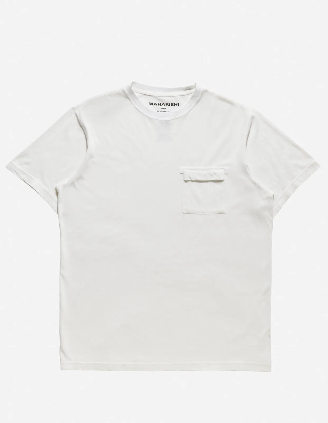 Men Maharishi 7021 Hemp Organic Pocket T-Shirt