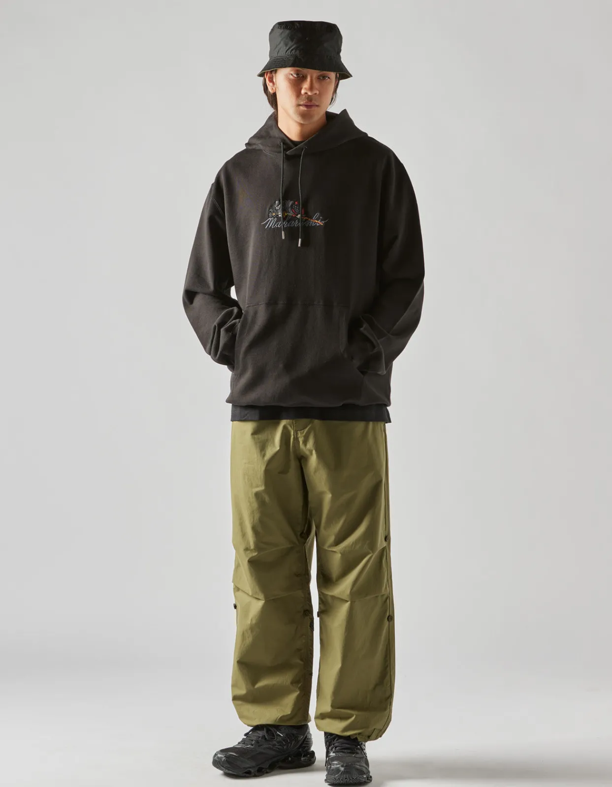 Men Maharishi 4502 Invisible Warrior Hooded Sweat