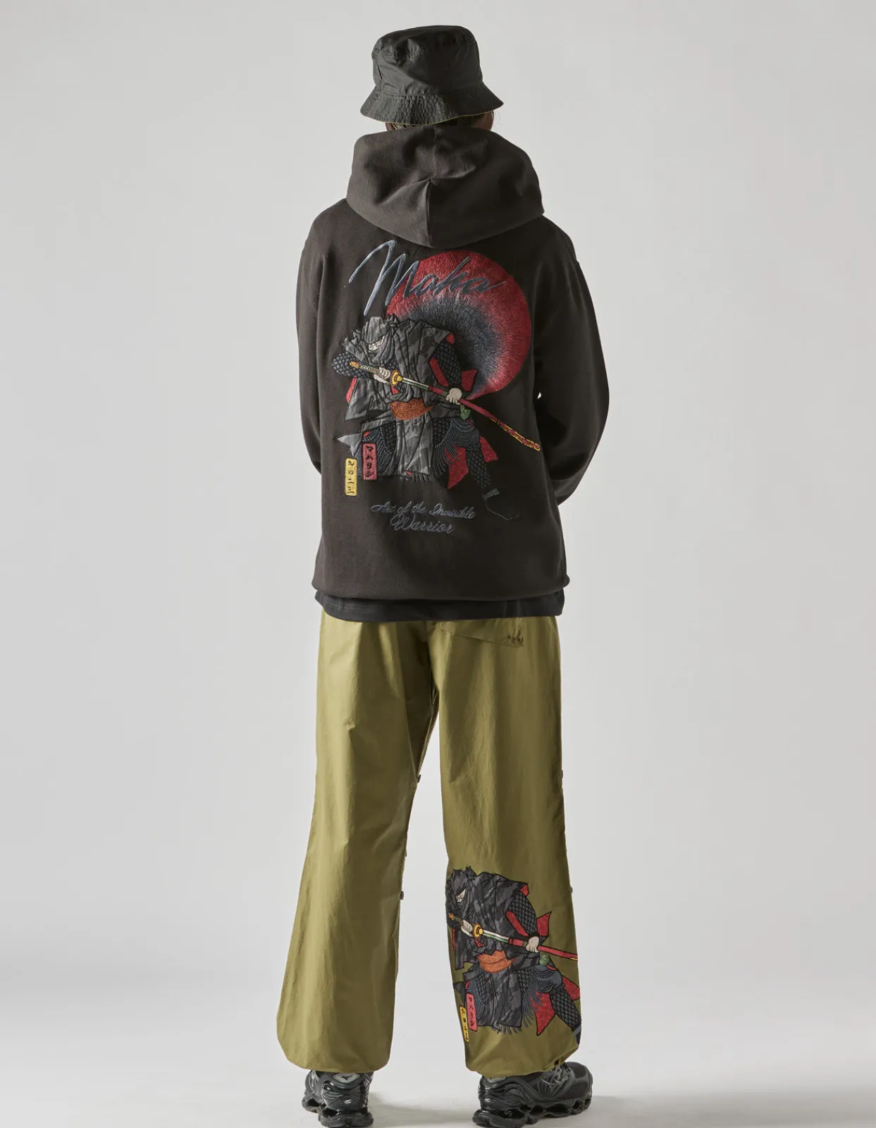 Men Maharishi 4502 Invisible Warrior Hooded Sweat