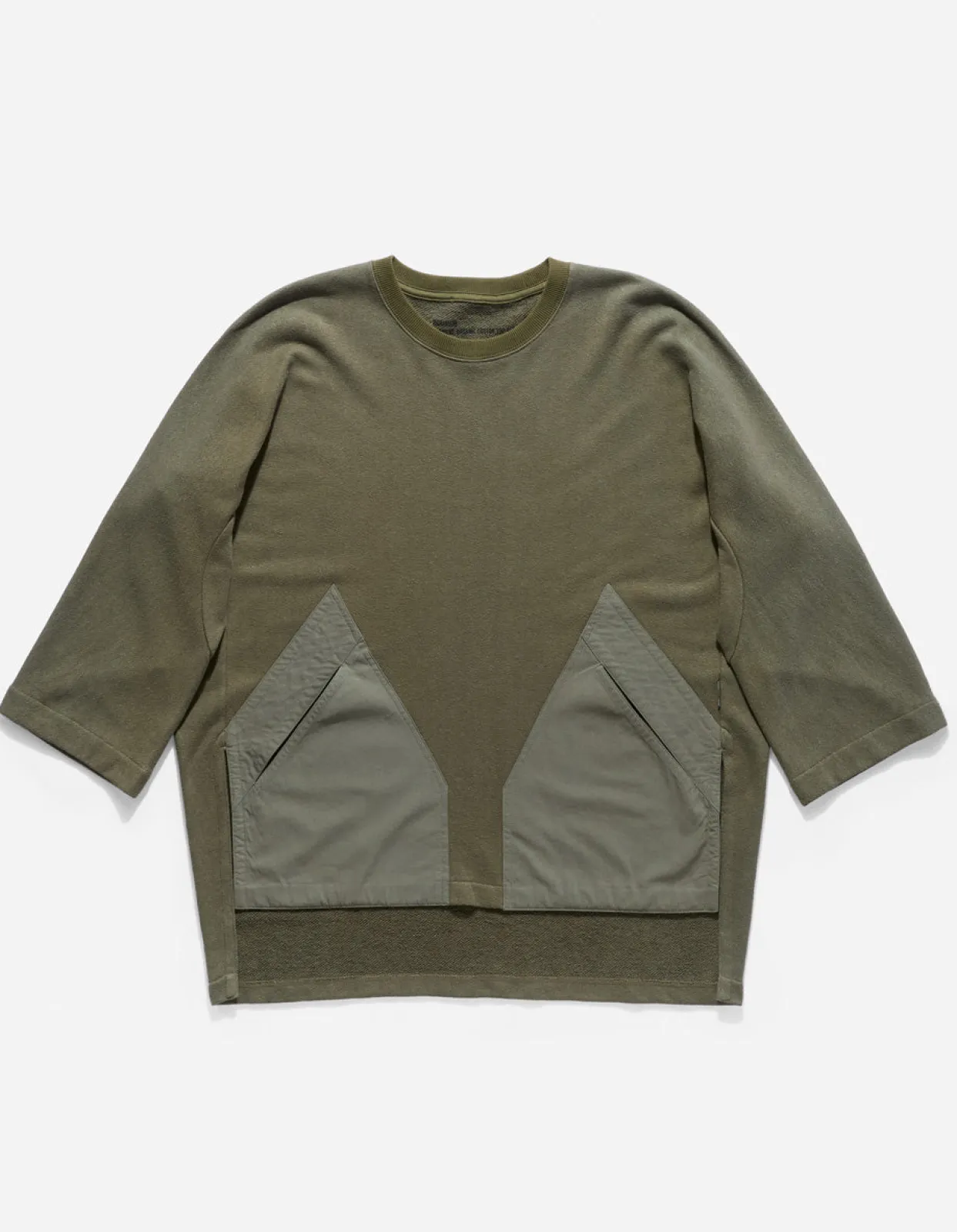 Men Maharishi 4056 Kimono-Cut Hemp Cordura® Crew Sweat