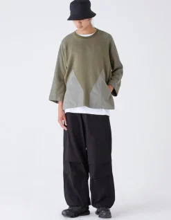 Men Maharishi 4056 Kimono-Cut Hemp Cordura® Crew Sweat