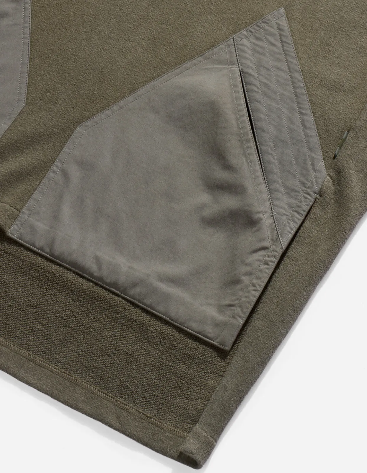 Men Maharishi 4056 Kimono-Cut Hemp Cordura® Crew Sweat