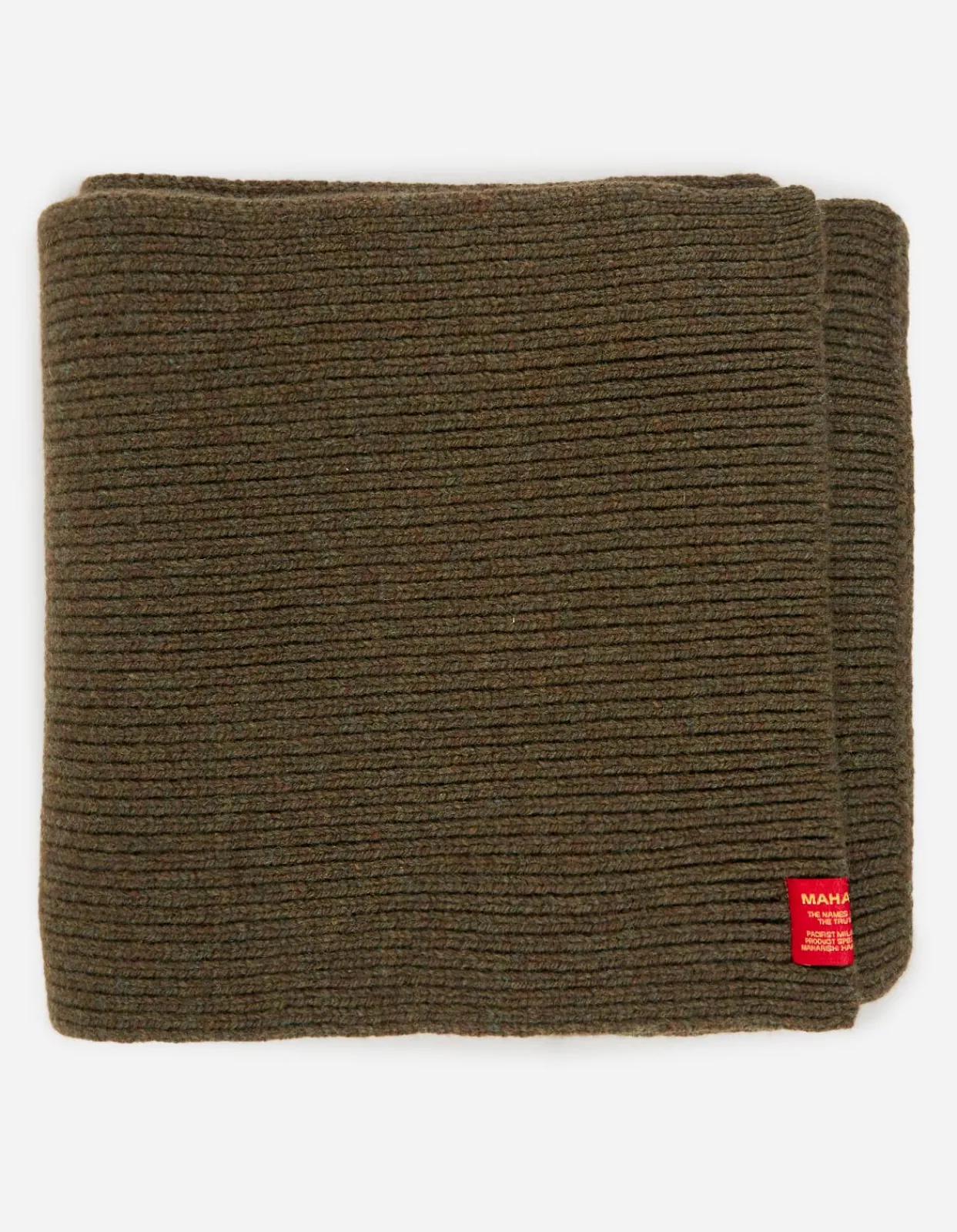 Men Maharishi 9278 Knitted Miltype Scarf·Geelong Wool