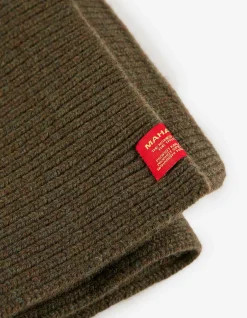 Men Maharishi 9278 Knitted Miltype Scarf·Geelong Wool