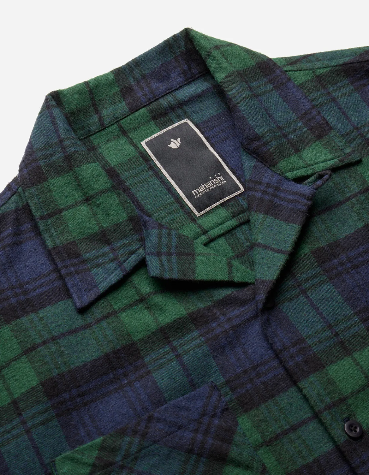 Men Maharishi 4612 L/S Flannel Shirt