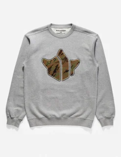 Men Maharishi 1026 Maha Temple Crew Sweat