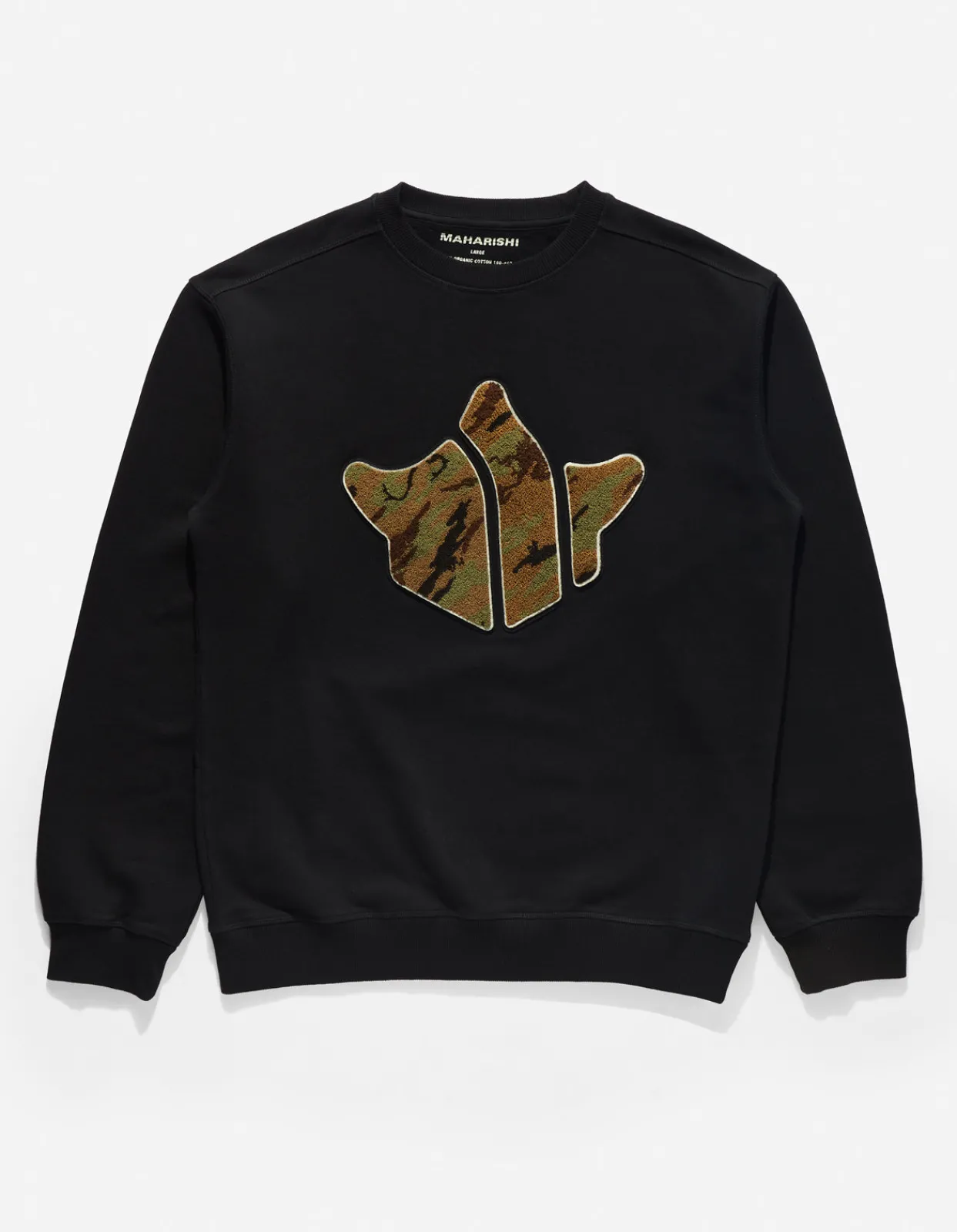 Men Maharishi 1026 Maha Temple Crew Sweat