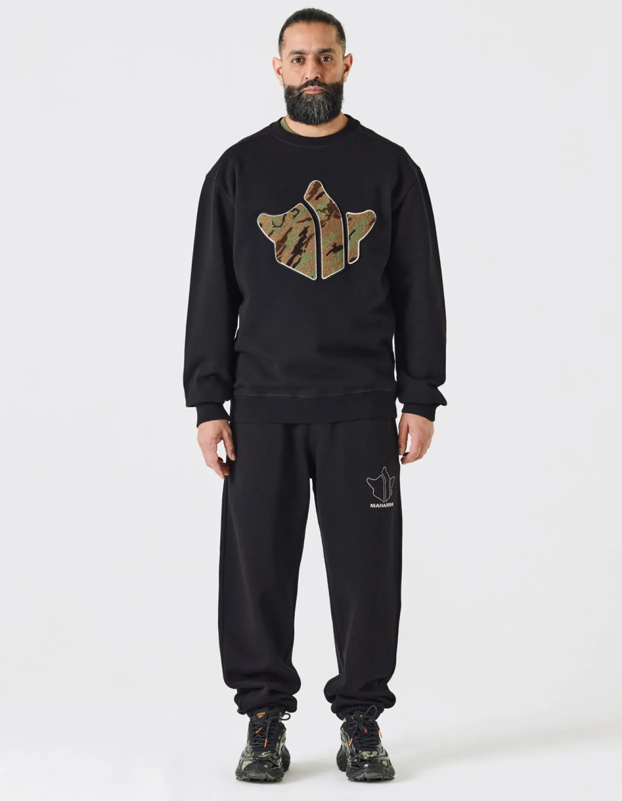 Men Maharishi 1026 Maha Temple Crew Sweat