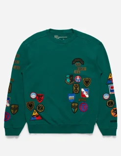 Men Maharishi 4040 Mahapatchco. Upcycled Crew Sweat