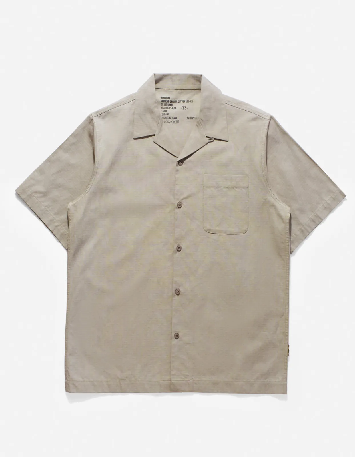 Men Maharishi 4325 Camp Collar Shirt