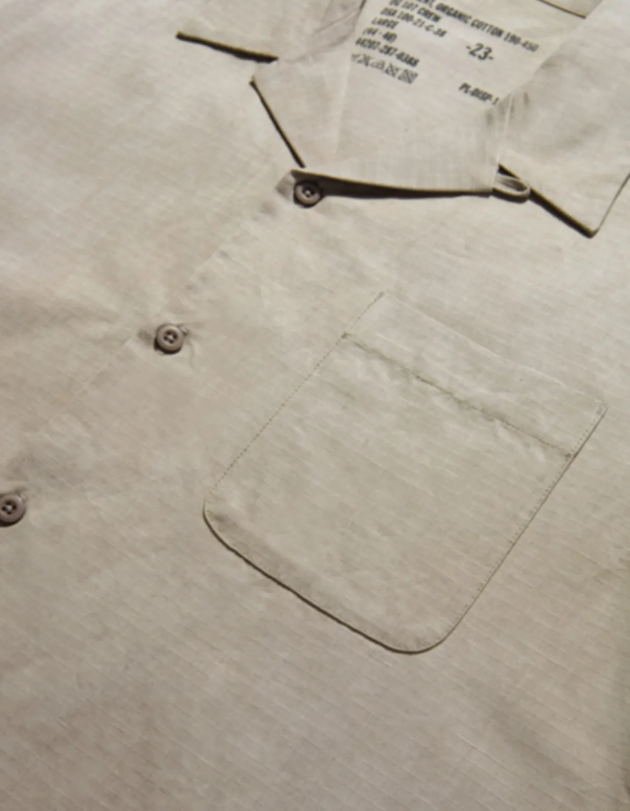 Men Maharishi 4325 Camp Collar Shirt