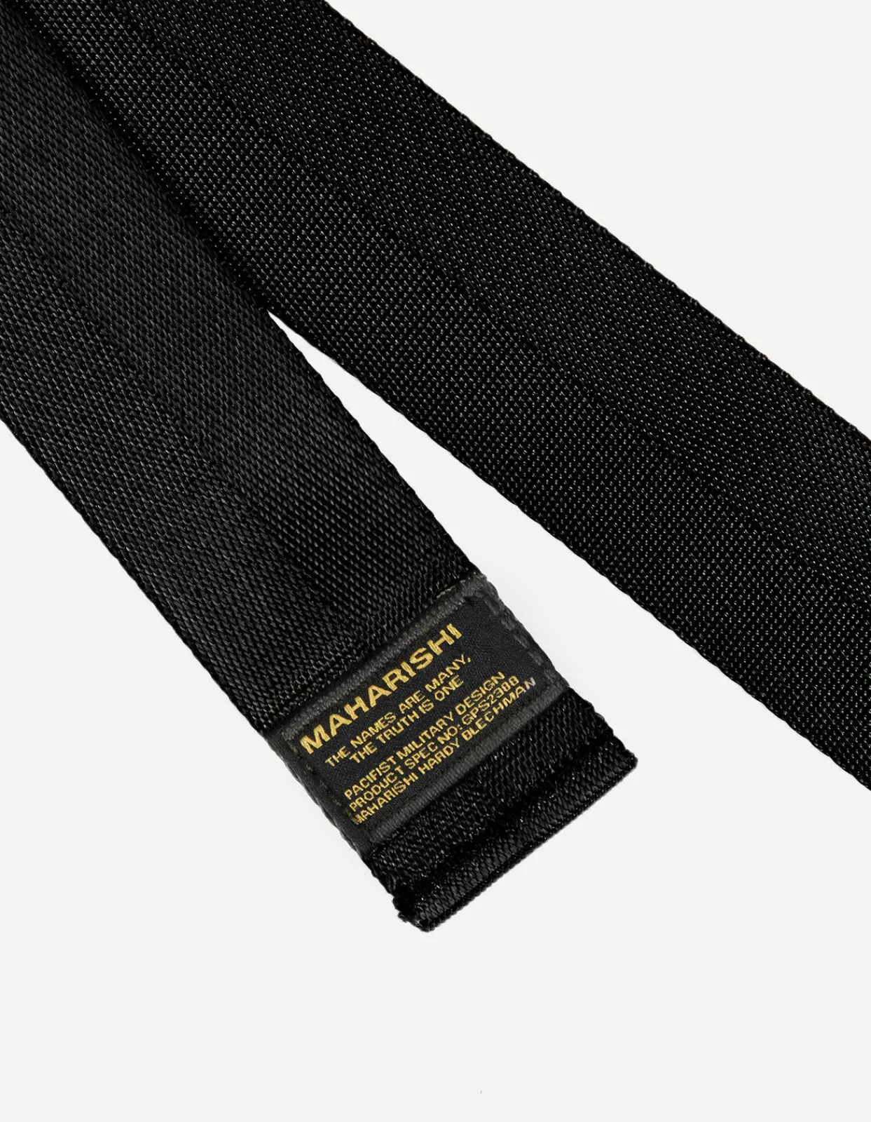 Men Maharishi 9195 Tilt Head Loop Belt·Nylon Webbing