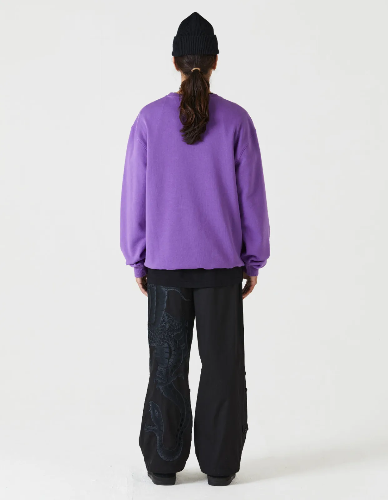 Men Maharishi 7011 Miltype Embroidered Crew Sweat