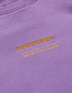 Men Maharishi 7011 Miltype Embroidered Crew Sweat