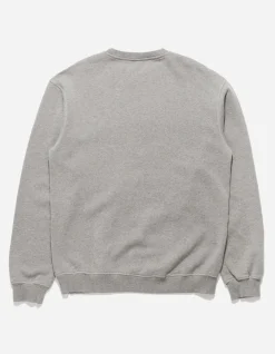 Men Maharishi 7011 Miltype Embroidered Crew Sweat·Organic Cotton