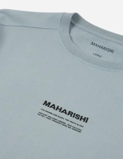 Men Maharishi 7011 Miltype Embroidered Crew Sweat·Organic Sweat 450