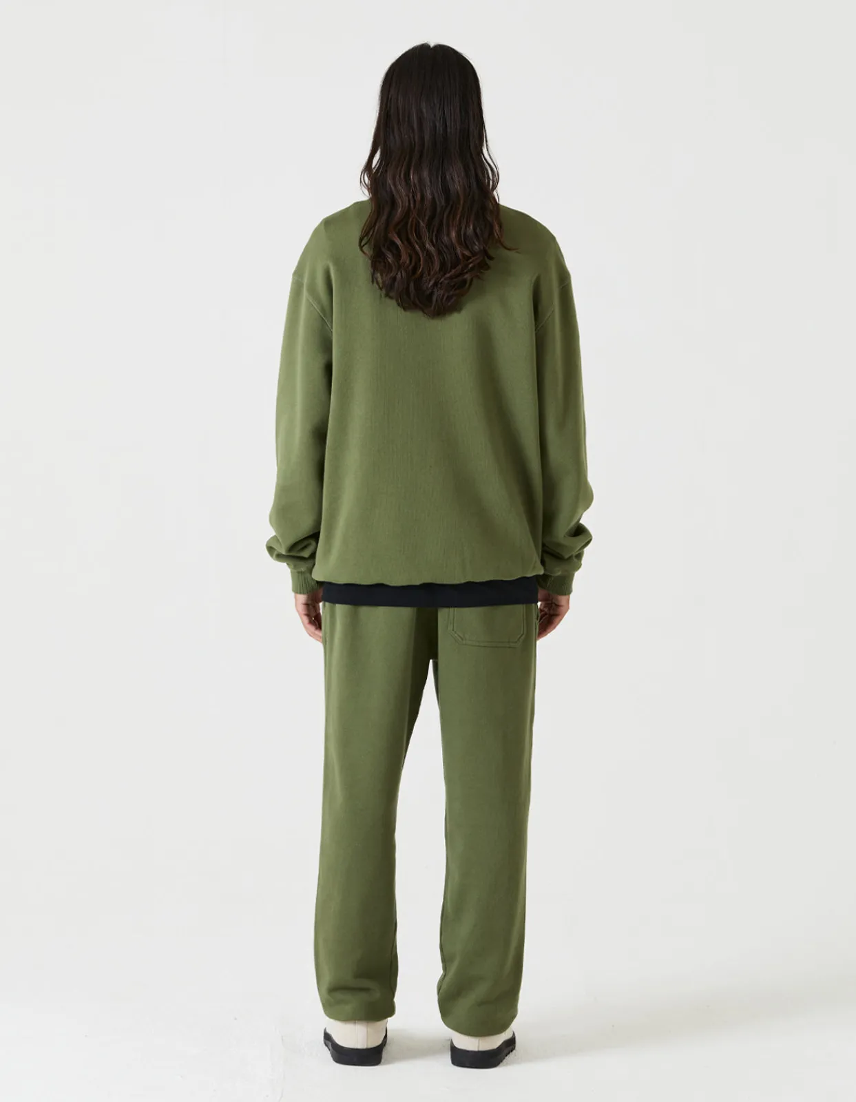 Men Maharishi 7011 Miltype Embroidered Crew Sweat·Organic Cotton