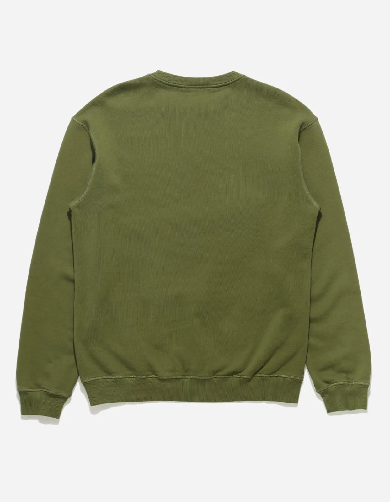 Men Maharishi 7011 Miltype Embroidered Crew Sweat·Organic Cotton