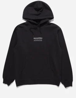 Men Maharishi 7010 Miltype Embroidered Hooded Sweat·Organic Sweat 450
