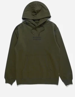 Men Maharishi 7010 Miltype Embroidered Hooded Sweat·Organic Sweat 450