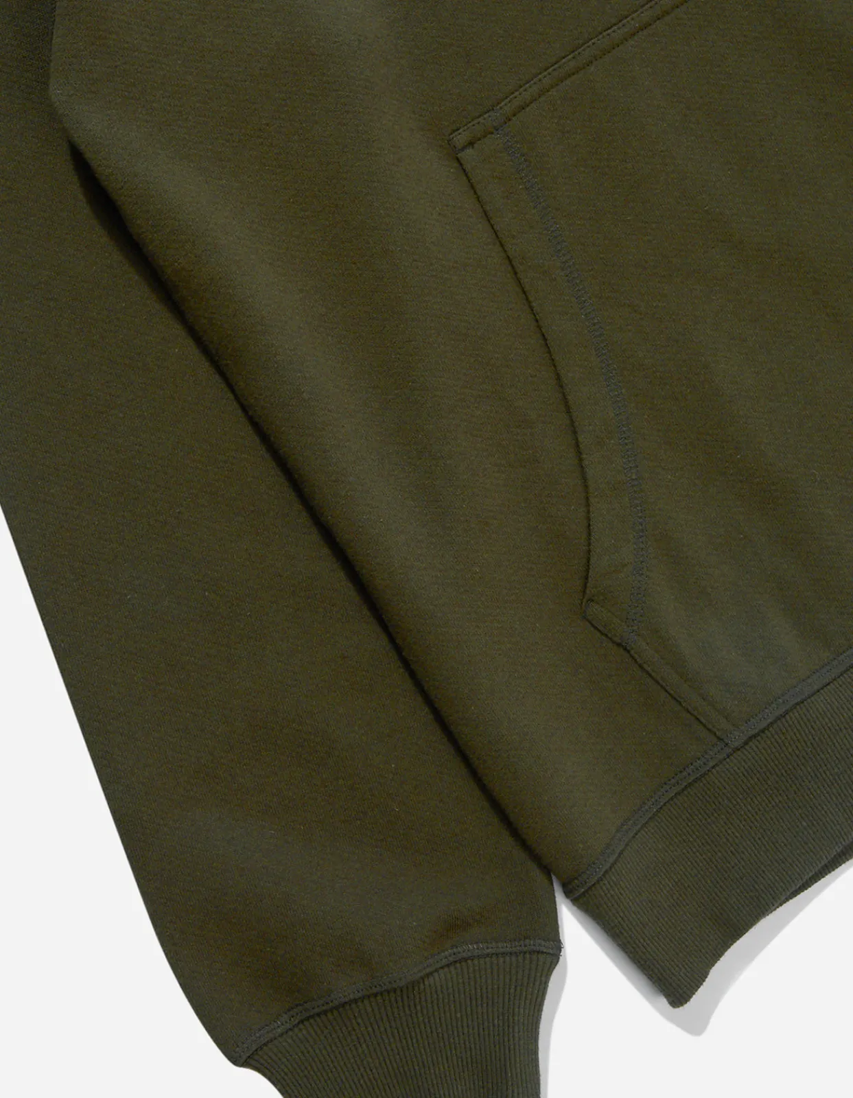 Men Maharishi 7010 Miltype Embroidered Hooded Sweat·Organic Sweat 450