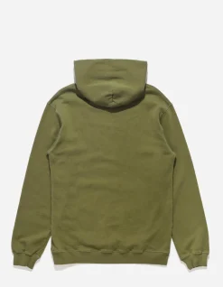 Men Maharishi 7010 Miltype Embroidered Hooded Sweat·Organic Sweat 450