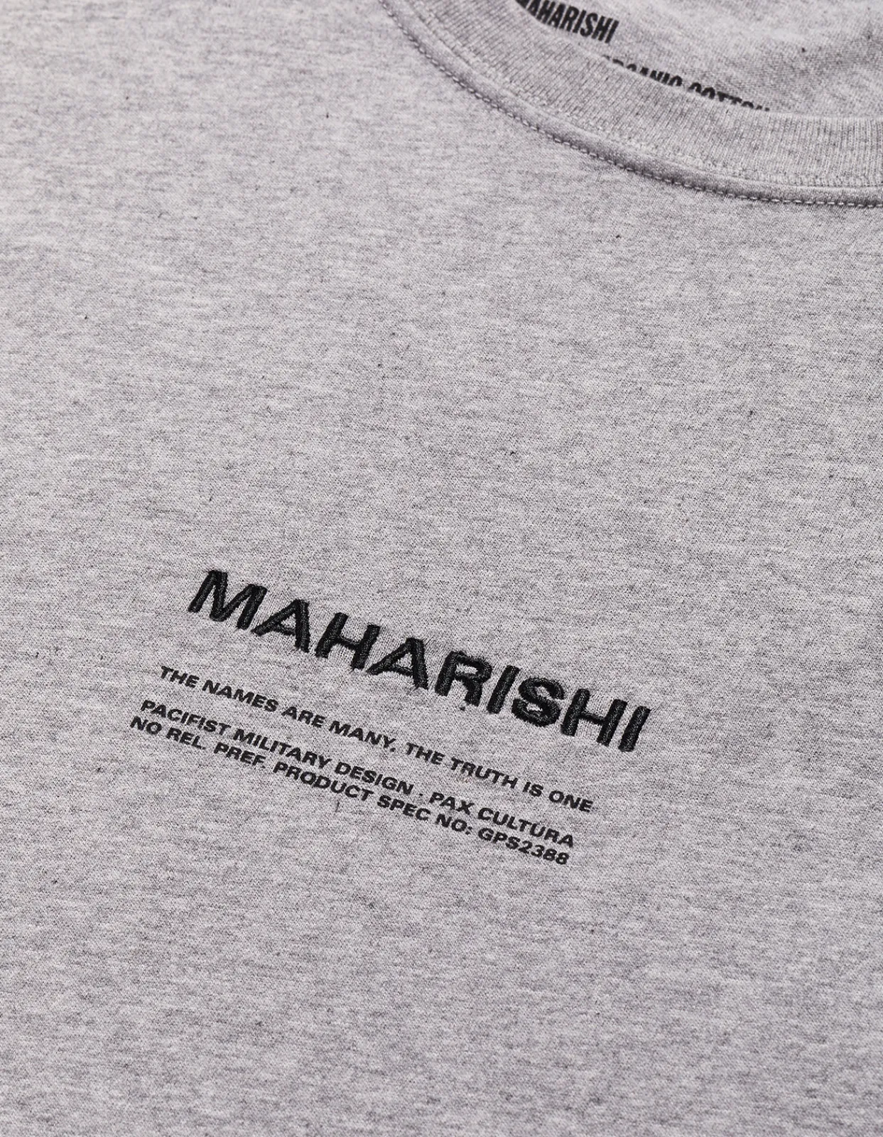 Men Maharishi 9912 Miltype Embroidered T-Shirt