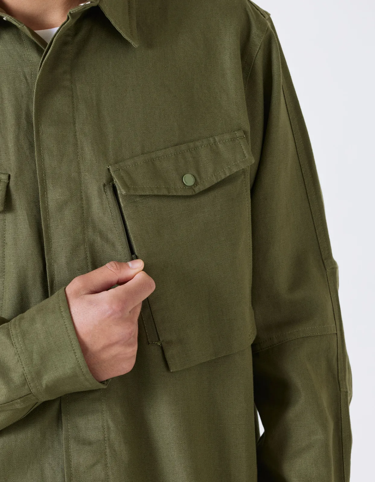 Men Maharishi 7028 Miltype Organic Custom Shirt