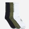Men Maharishi 9890 Miltype Peace Sports Socks ·3 Pack