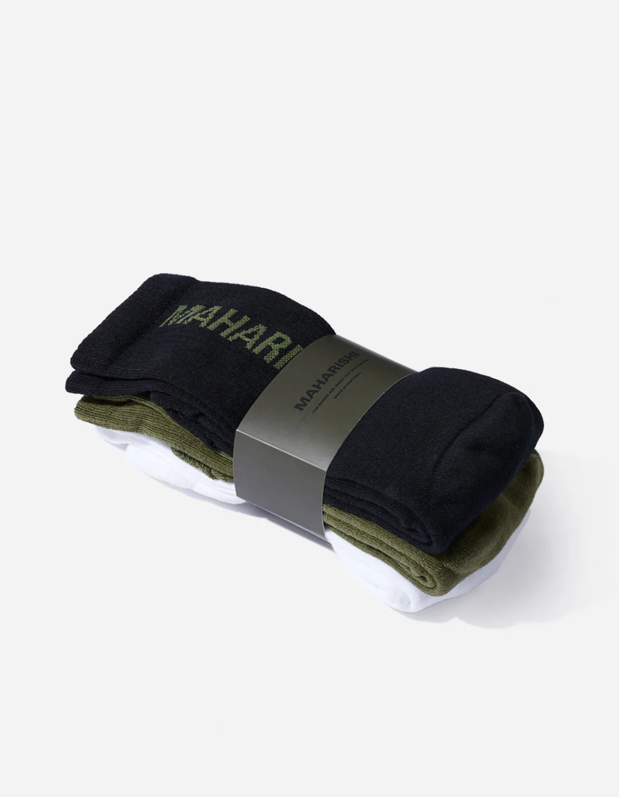 Men Maharishi 9891 Miltype Peace Tabi Sports Socks ·3 Pack