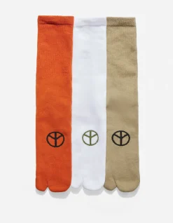 Men Maharishi 9891 Miltype Peace Tabi Sports Socks