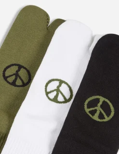 Men Maharishi 9348 Miltype Tabi Sock·3 Pack