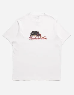 Men Maharishi 4501 Ninjutsu Embroidered T-Shirt
