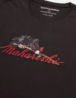 Men Maharishi 4501 Ninjutsu Embroidered T-Shirt