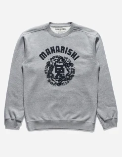 Men Maharishi 1005 Paper-Cut Rabbit Crew Sweat