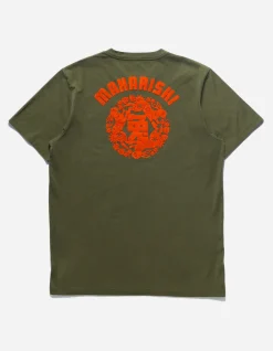 Men Maharishi 1004 Paper-Cut Rabbit T-Shirt