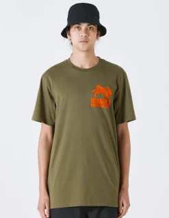 Men Maharishi 1004 Paper-Cut Rabbit T-Shirt