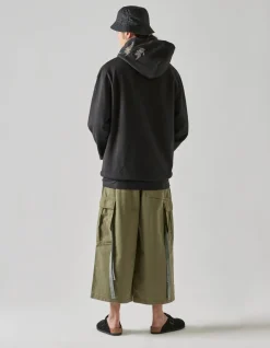 Men Maharishi 4506 Peace Cranes Hooded Sweat
