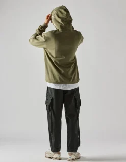 Men Maharishi 4506 Peace Cranes Hooded Sweat