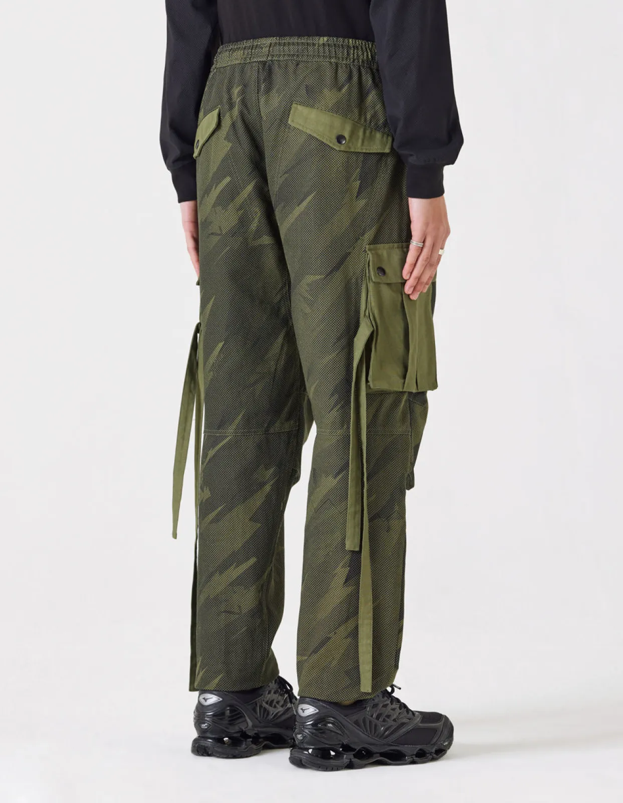 Men Maharishi 4131 Pointillist Camo Cargo Track Pants